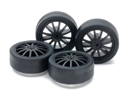Image 202: SMALL DIA. LOW FRICTION LOW-PROFILE TIRES (26mm) & CARBON WHEELS (FIN)