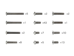 Image 178: XM-01 TITANIUM SCREW SET