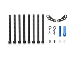 Image 175: TA08 REINFORCED REAR BODY MOUNT SET