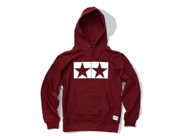 Image 147: JUN WATANABE TAMIYA LOGO HOODED SWEATSHIRT (RED) XL
