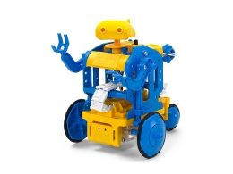 Image 127: Chain Program Robot Craft Set (Blue/Yellow)