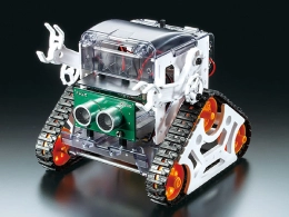 Image 126: Microcomputer Robot Craft Set (Crawler Type)