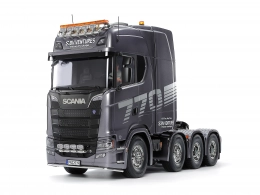 Image 104: 1/14 RC Scania 770 S 8×4/4 (Gunmetal Edition)