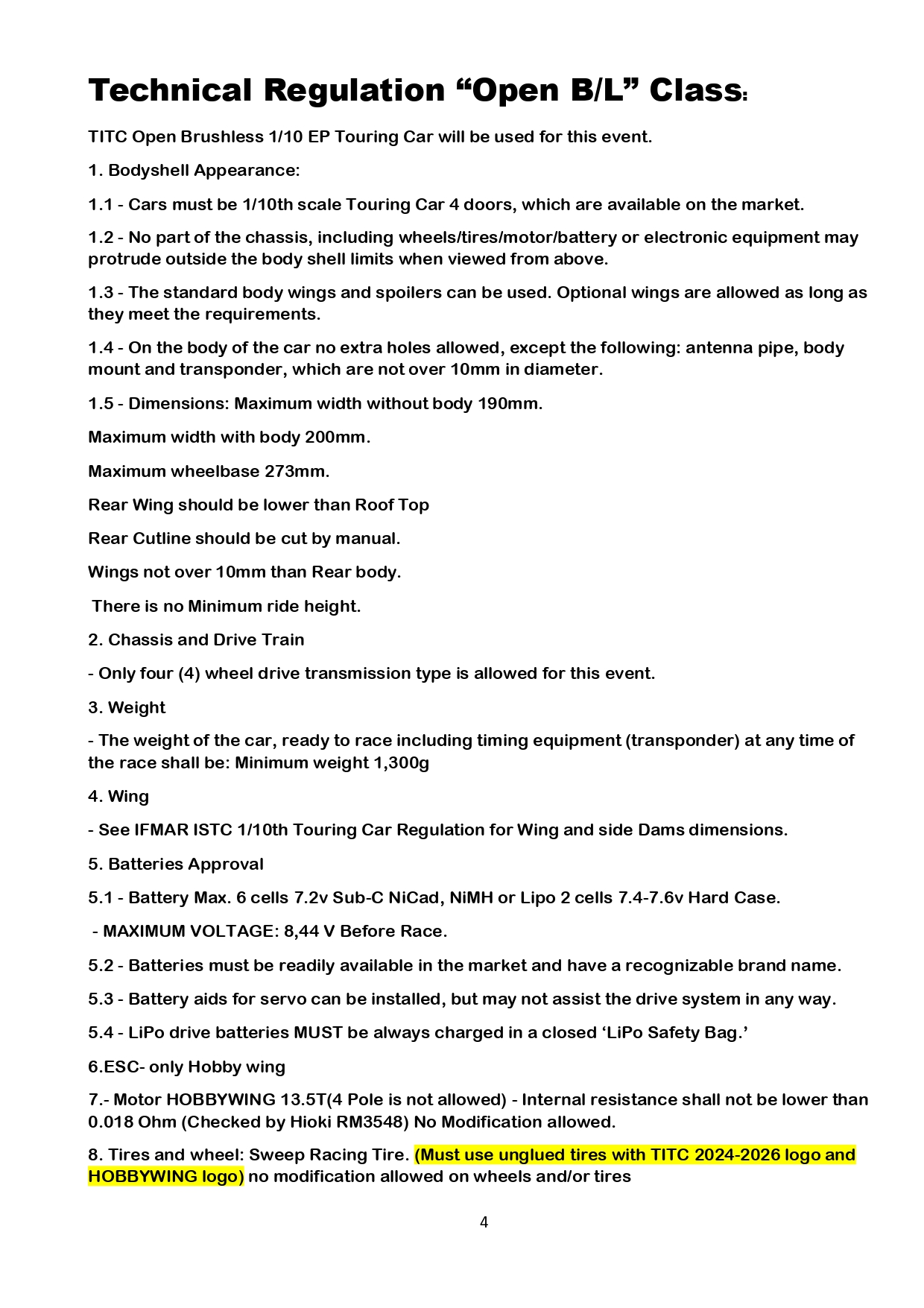 HOBBY WING CUP Technical Regulations 2026 อัปเดต 08-10-2026 (3)_page-0004